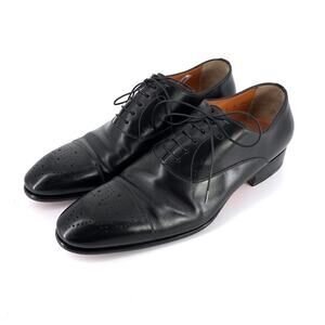 Santoni Mens Leather Oxford 42080 Loafer Dress shoes sz 11.5D Italy Santoni | Shoes | Santoni Leather Derby Shoe Made In Italy  main image 4